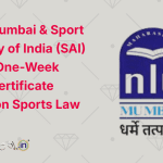 MNLU Mumbai & Sport Authority of India (SAI) Launch One-Week Online Certificate Course on Sports Law in India