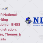 1st CCJHR National Essay Writing Competition on BNSS 2023, NLU Odisha Registration, Guidelines, Themes & Prize Details