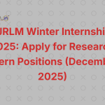 The Indian Journal for Research in Law and Management (IJRLM) has officially opened applications for its Research Intern positions under the Winter Internship Program for December 2025.