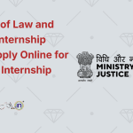 Ministry of Law and Justice Internship 2025 Apply Online for Paid LLB Internship