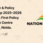 PAID Law & Policy Internship 2025–2026 at Nation First Policy Research Centre (NFPRC), Noida