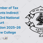 The Chamber of Tax Consultants Indirect Tax Law 3rd National Moot Court Competition 2025–26 by ILS Law College, Pune