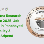CNLU Patna Research Associate 2025: Job Vacancy in Panchayati Raj, Eligibility & ₹30,000 Stipend