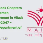 Call for Book Chapters 2026 Women Empowerment in Viksit Bharat @2047 – MAIMS Department of Law