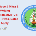 DSNLU–Bose & Mitra & Co. Blog Writing Competition 2025–26 Themes, Prizes, Dates & How to Apply