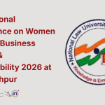 International Conference on Women Shaping Business Futures & Sustainability 2026 at NLU Jodhpur