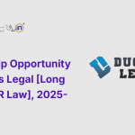 Internship Opportunity at Ductus Legal [Long Term; IPR Law], 2025-2026