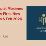 Internship at Maximus Legal Law Firm, New Delhi, Jan & Feb 2026