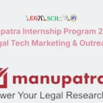 Manupatra Internship Program 2026 – [Legal Tech Marketing & Outreach]