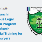 NUSRL Ranchi Continuous Legal Education (CLE) Program 2026 Six-Month Residential Training for Young Lawyers Apply by 15 January