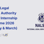 National Legal Services Authority (NALSA) Internship Programme 2026 (February & March)