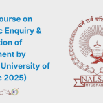 Online Course on Domestic Enquiry & Termination of Employment by NALSAR University of Law (Dec 2025)