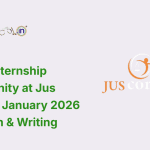 Online Internship Opportunity at Jus Corpus January 2026 Research & Writing Internship