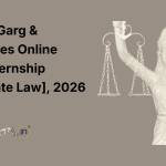 Prateek Garg & Associates Online Internship