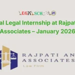 Virtual Legal Internship at Rajpati and Associates – January 2026