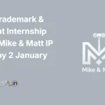 Virtual Trademark & Copyright Internship 2026 at Mike & Matt IP – Apply by 2 January