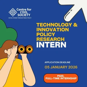 Paid Legal Research Internship at Centre for Civil Society, 2026