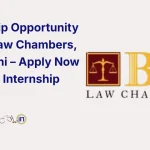 Internship Opportunity at B&B Law Chambers, New Delhi – Apply Now for Legal Internship 2026