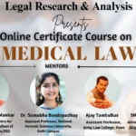 4 Weeks Live Certificate Program on Medical Law [Ethics], 2026 {Live + Recorded}