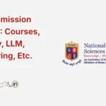 NFSU Admission 2026–27: Courses, Eligibility, LLM, Engineering, Etc.