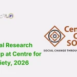 Paid Legal Research Internship at Centre for Civil Society, 2026