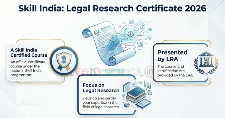 Skill India Online Certificate Course on Legal Research 2026 by LRA.