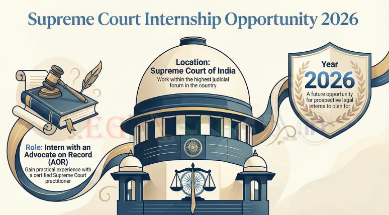 Supreme Court of India Legal Internship 2026 – Apply for Physical Internship at AOR Rajesh Inamdar