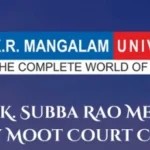 1st Justice K. Subba Rao Memorial National Moot Court Competition 2026