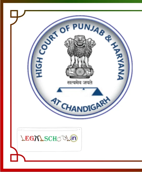 Law Internship Experience at Punjab & Haryana High Court – Skills, Work & Learning