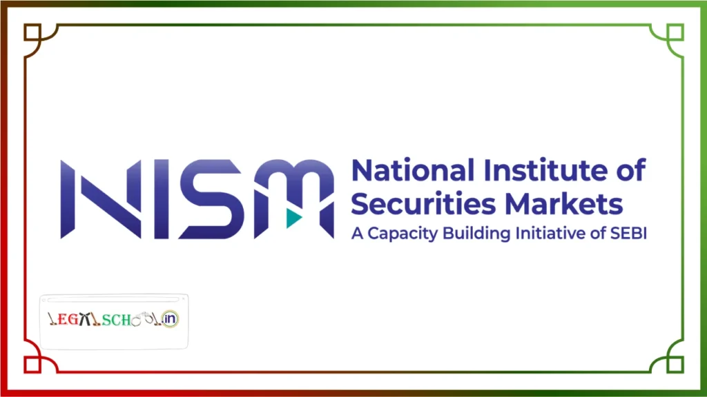 NISM Professor Recruitment 2026: Apply for Faculty Post in Regulatory Studies