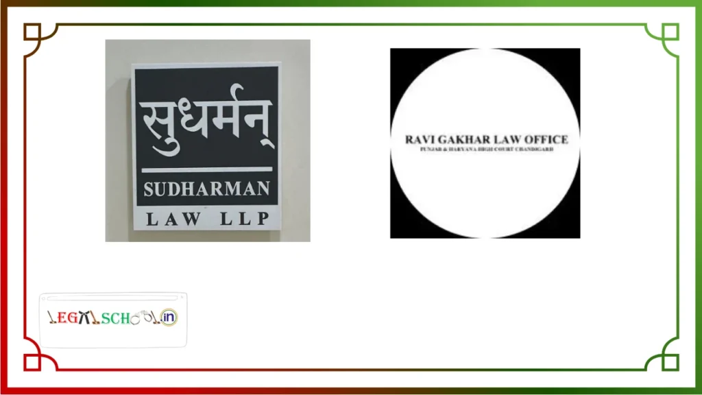 Internship Opportunity – Sudharmana LLP & Ravi Gakhar Law Office (May 2026)