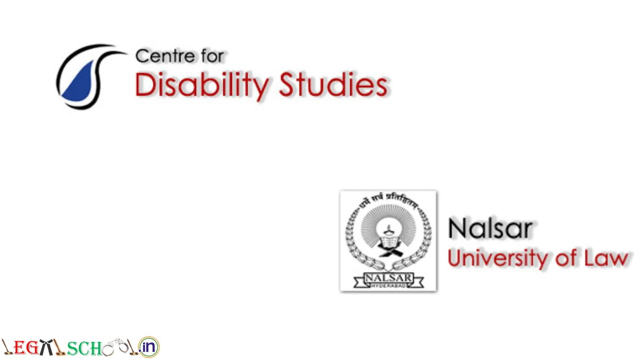 Internship Opportunity at NALSAR University of Law Apply for Centre for Disability Studies and Legal Philosophy Internship 2026
