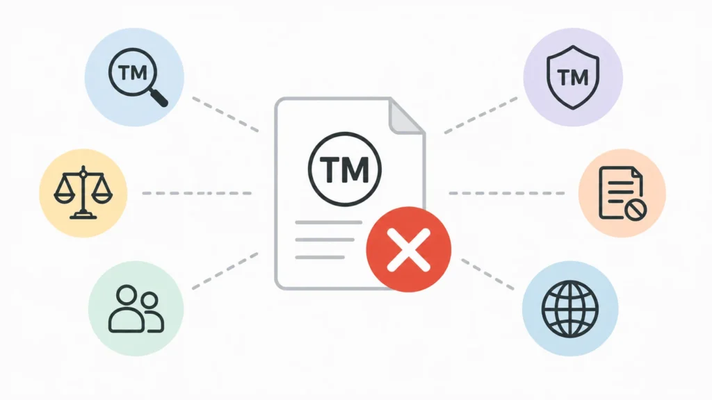 Why Trademark Registration Gets Rejected After Trademark Search