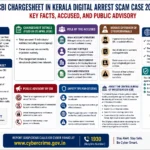 The Central Bureau of Investigation (CBI) has filed a chargesheet against five accused, including a company, in a major “digital arrest” cyber fraud case in Kerala.